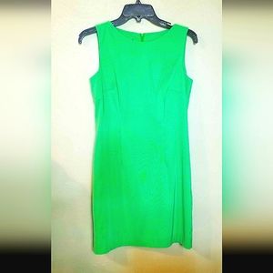Lime Green Business Dress